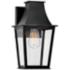 Hinkley Georgetown 12 1/2" High Black Outdoor Wall Light