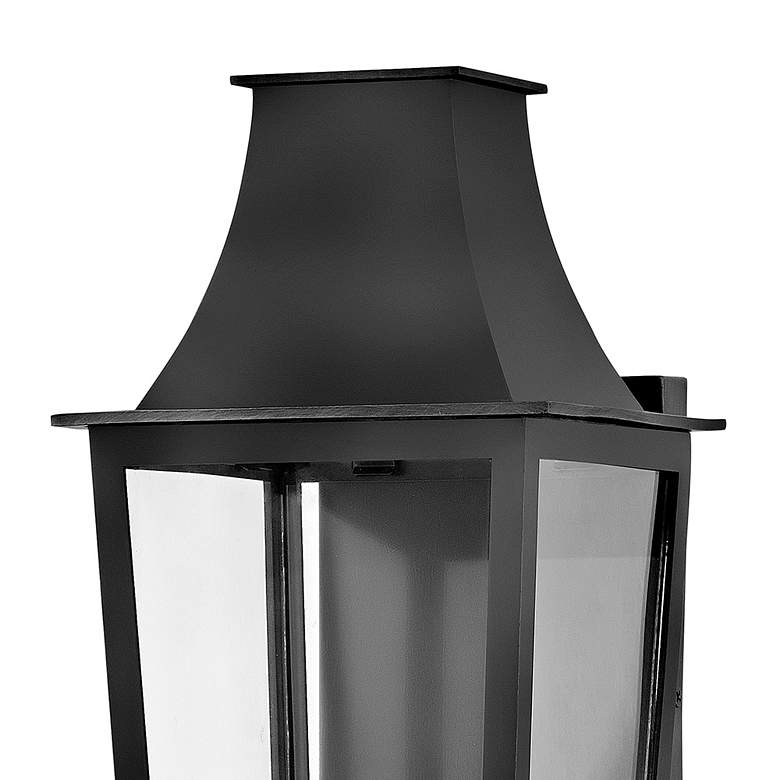 Image 3 Hinkley Georgetown 21 3/4" High Black Outdoor Wall Light more views