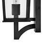 5_Hinkley Georgetown 21 3/4" High Black Outdoor Wall Light more views