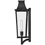 6_Hinkley Georgetown 21 3/4" High Black Outdoor Wall Light more views