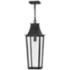 Hinkley Georgetown 24 1/2" High Black Outdoor Hanging Light