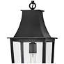 3_Hinkley Georgetown 24 1/2" High Black Outdoor Hanging Light more views