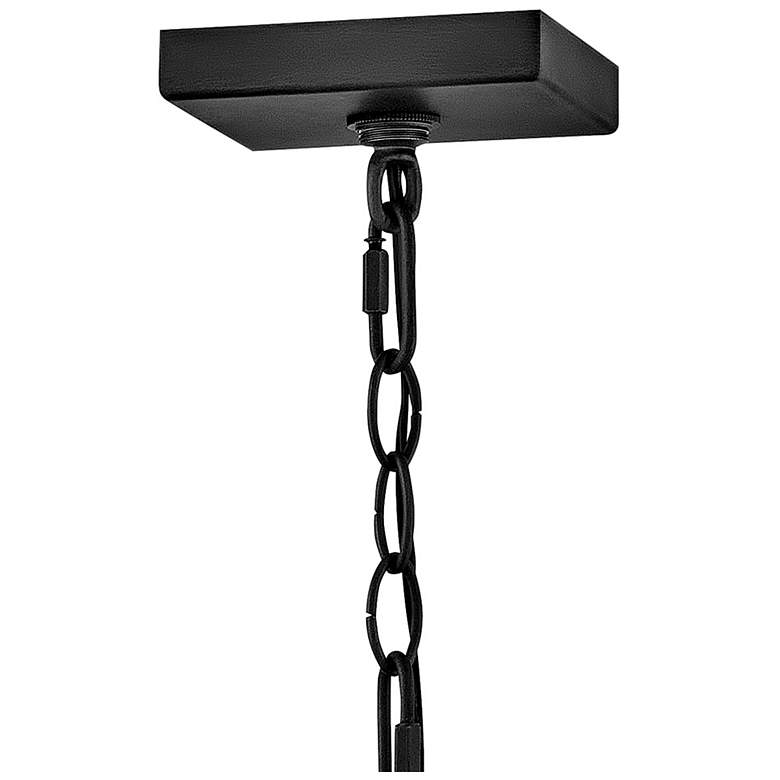 Image 5 Hinkley Georgetown 24 1/2" High Black Outdoor Hanging Light more views