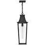 6_Hinkley Georgetown 24 1/2" High Black Outdoor Hanging Light more views