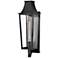 Hinkley Georgetown 26 3/4" High Black Outdoor Wall Light