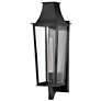 2_Hinkley Georgetown 26 3/4" High Black Outdoor Wall Light more views