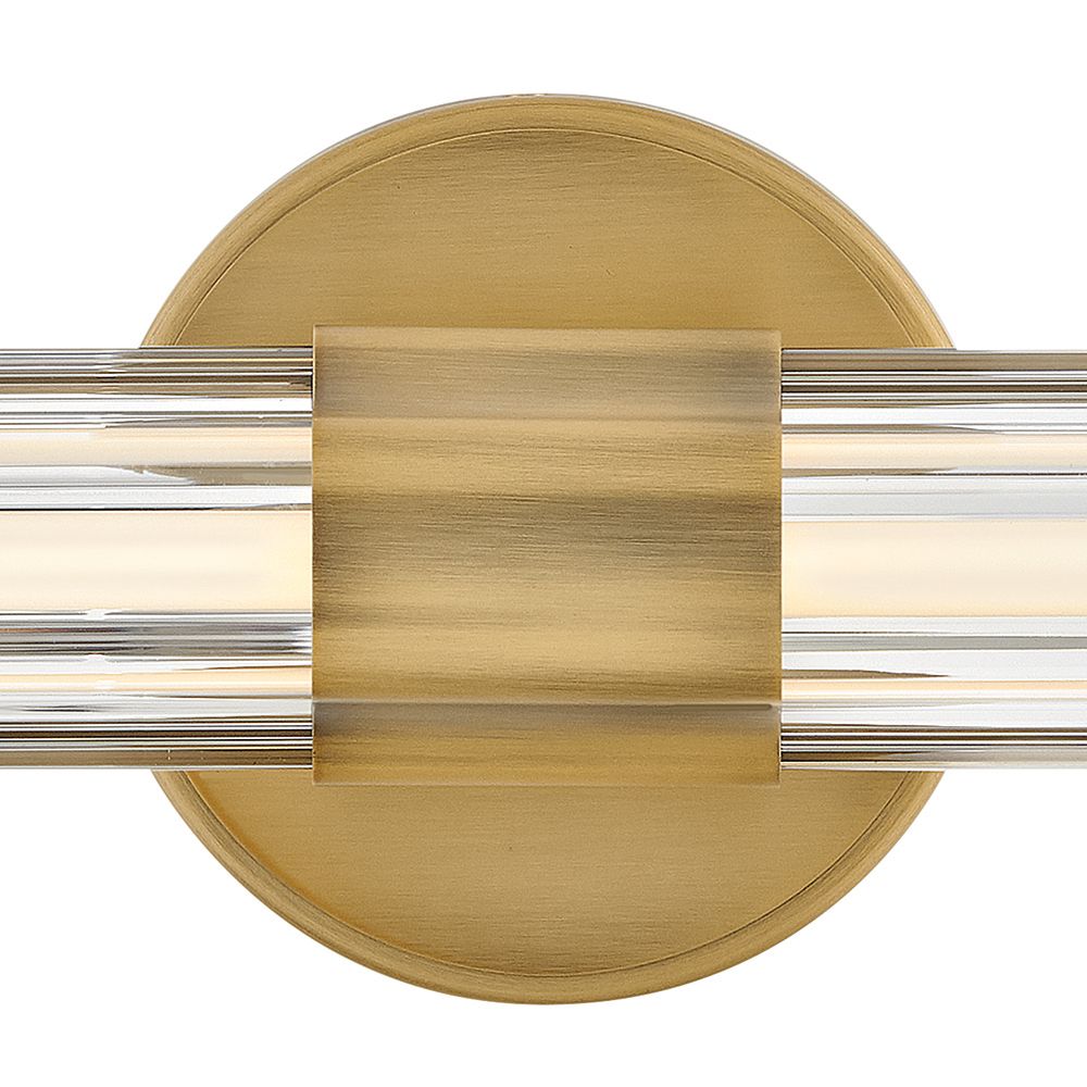 Hinkley Georgette 24" High Lacquered Brass LED Wall Sconce