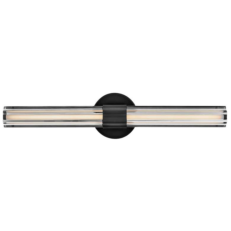 Image 1 Hinkley Georgette 24" Wide Black Oxide LED Vanity Bath Light