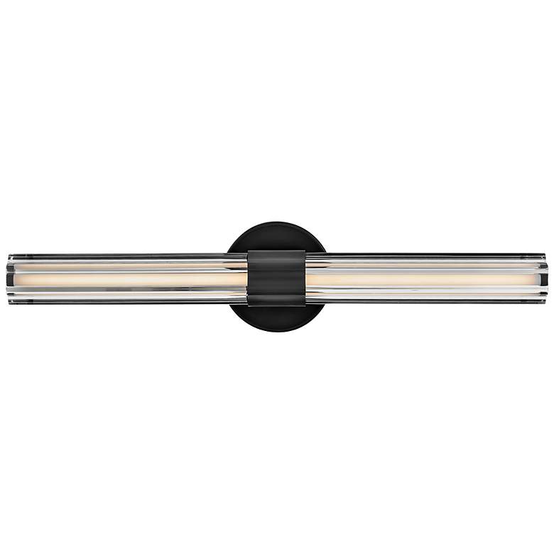 Image 2 Hinkley Georgette 24" Wide Black Oxide LED Vanity Bath Light more views