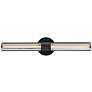 2_Hinkley Georgette 24" Wide Black Oxide LED Vanity Bath Light more views