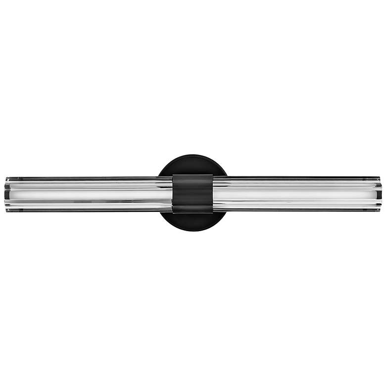 Image 4 Hinkley Georgette 24" Wide Black Oxide LED Vanity Bath Light more views