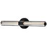 6_Hinkley Georgette 24" Wide Black Oxide LED Vanity Bath Light more views