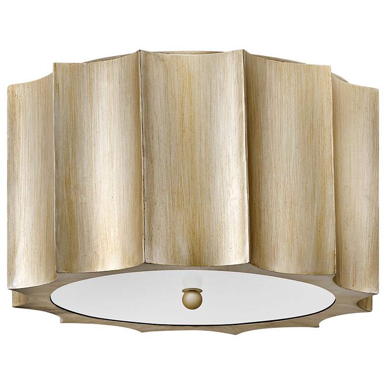 Image 2 Hinkley Gia 14" Wide Champagne Gold Drum Ceiling Light more views