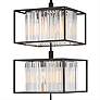 3_Hinkley Giada 20" Wide Black 18-Light Tiered Chandelier more views