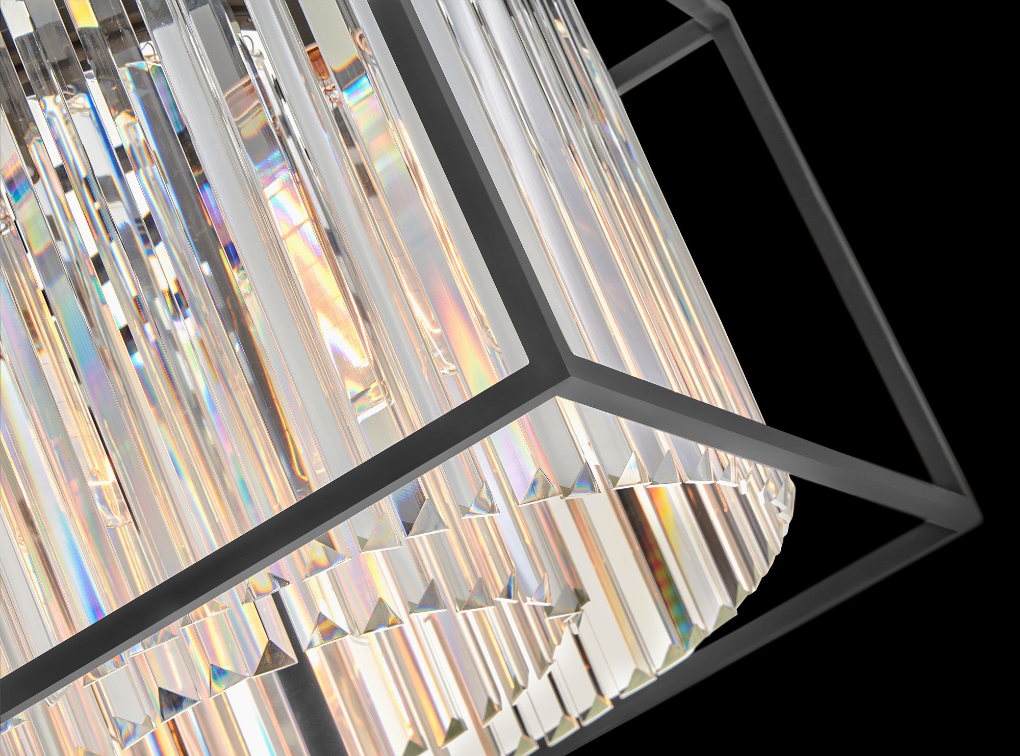 Hinkley Giada 20" Wide Black 18-Light Tiered Chandelier