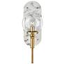 Thumbnail4 of Hinkley Gilda 16 1/4" High Heritage Brass Clear Dome Glass Wall Sconce more views