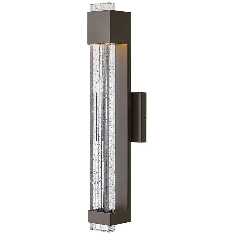 Image 1 Hinkley Glacier 22" High Bronze LED Outdoor Wall Light