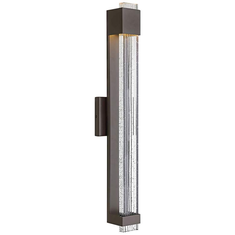 Image 1 Hinkley Glacier 28 inch High Bronze LED Outdoor Wall Light