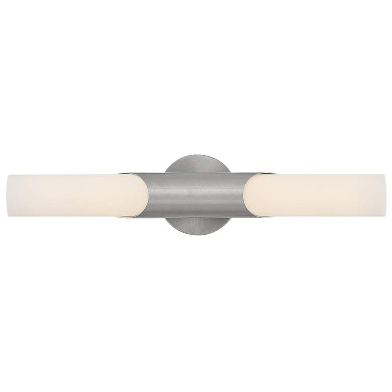 Image 7 Hinkley Grace 22 3/4" Wide Textured Nickel LED Bath Light more views