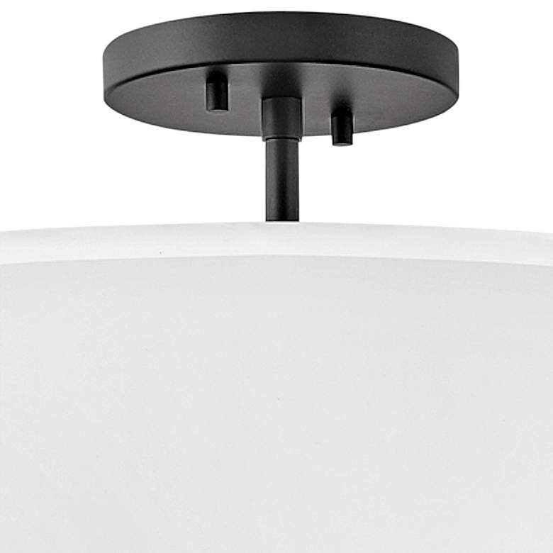 Image 4 Hinkley Graham 16" Wide Black 3 Light Ceiling Light more views