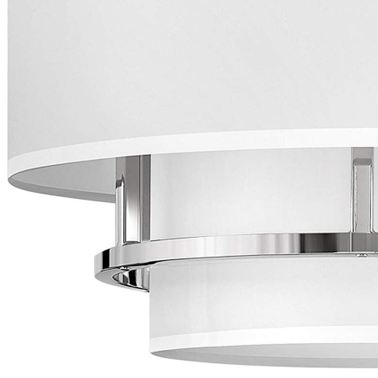 Image 3 Hinkley Graham 16" Wide Polished Nickel 3 Light Ceiling Light more views