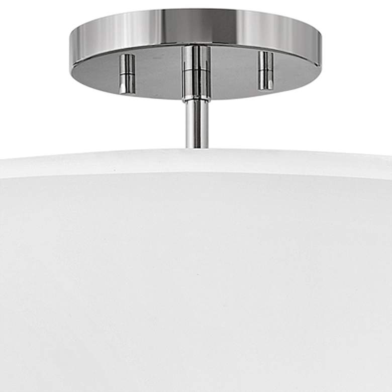 Image 4 Hinkley Graham 16" Wide Polished Nickel 3 Light Ceiling Light more views