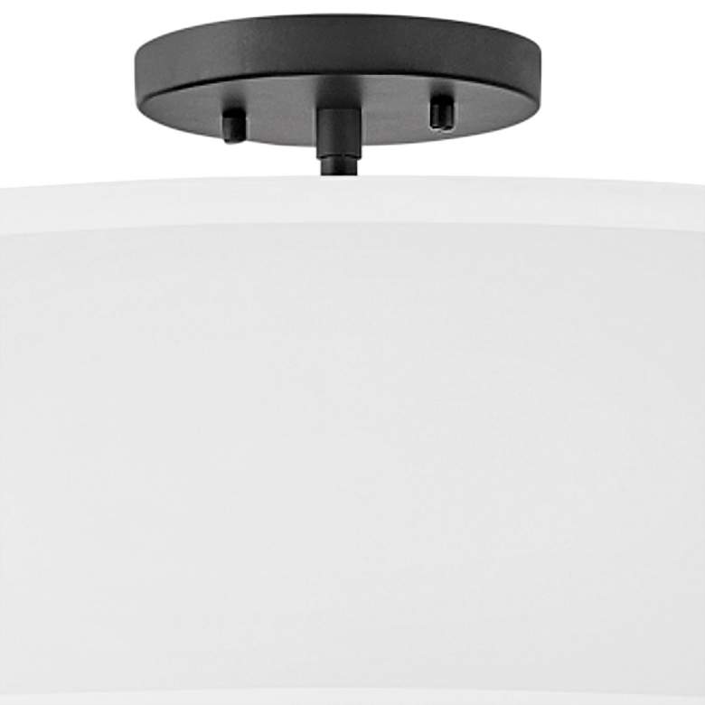 Image 4 Hinkley Graham 23" Wide Modern White and Black 4-Light Ceiling Light more views