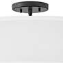 4_Hinkley Graham 23" Wide Modern White and Black 4-Light Ceiling Light more views