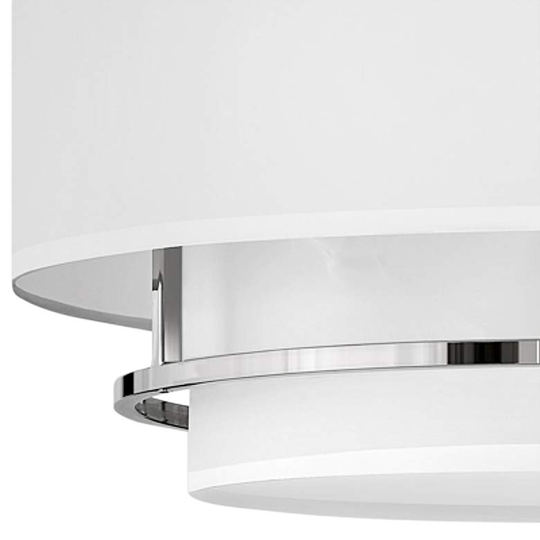 Image 3 Hinkley Graham 23" Wide Polished Nickel 4 Light Ceiling Light more views