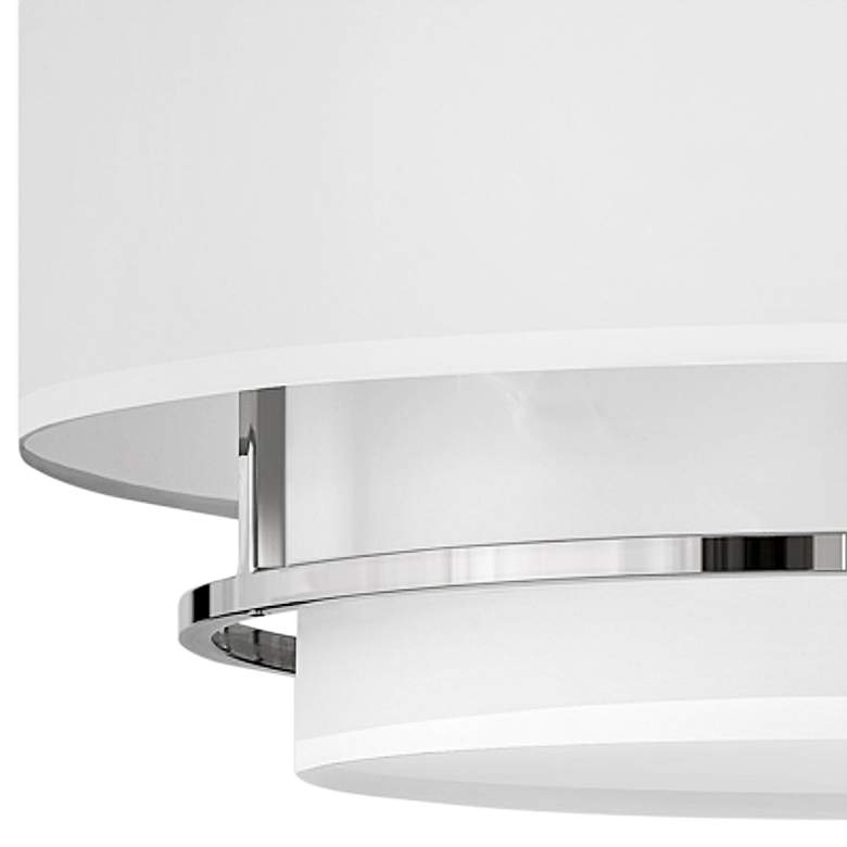 Image 3 Hinkley Graham 23 inch Wide Polished Nickel 4 Light Ceiling Light more views