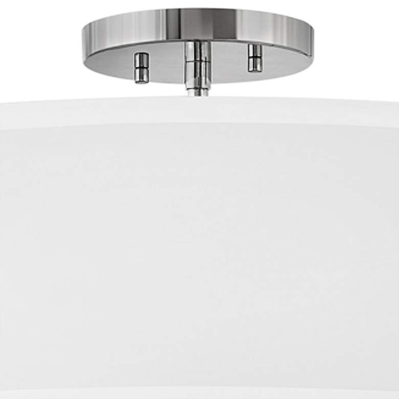 Image 4 Hinkley Graham 23 inch Wide Polished Nickel 4 Light Ceiling Light more views