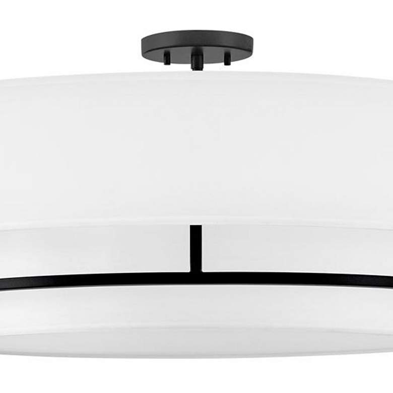 Image 2 Hinkley Graham 30" Wide Black and White Large Modern Ceiling Light more views