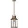 Hinkley Grant 19 3/4" High Bronze Outdoor Hanging Light