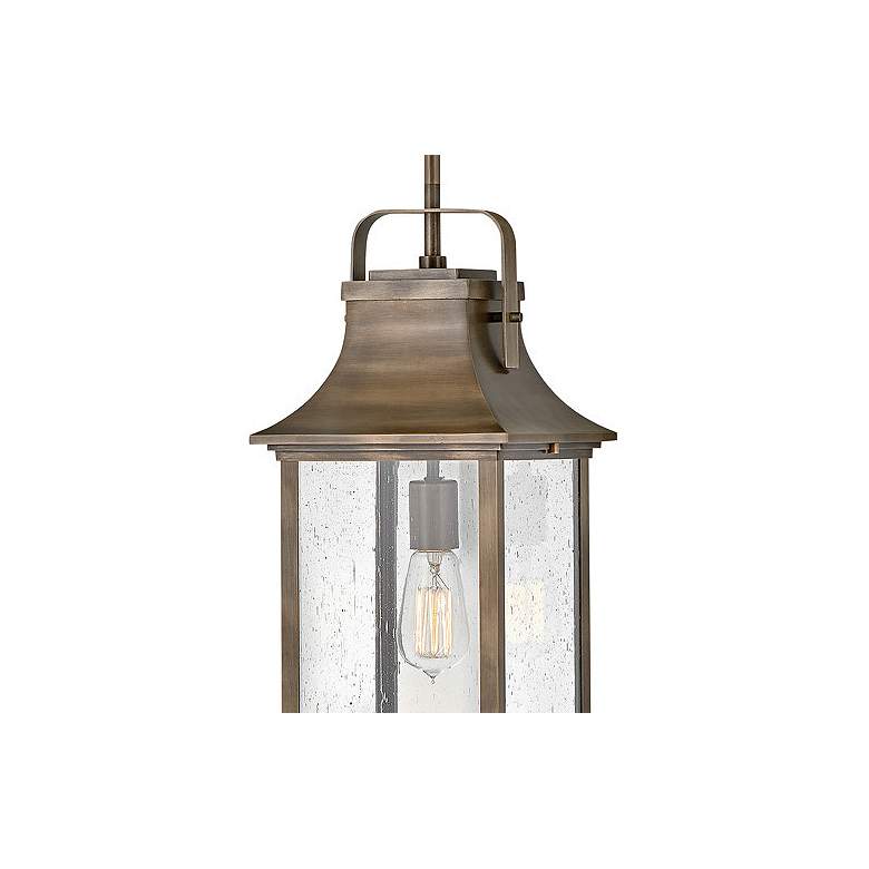 Image 2 Hinkley Grant 19 3/4" High Bronze Outdoor Hanging Light more views