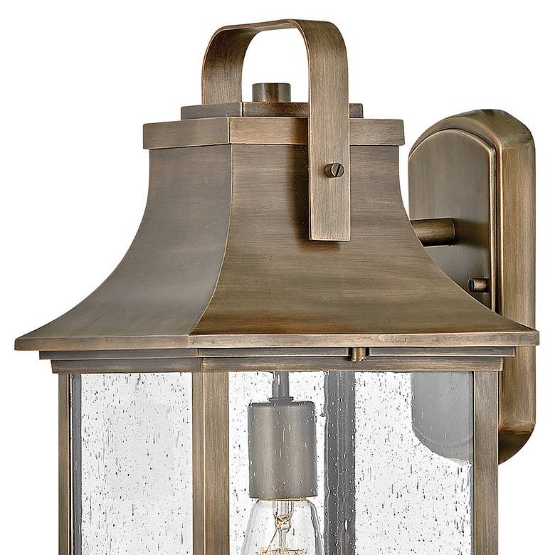 Image 3 Hinkley Grant 19" High Burnished Bronze Outdoor Wall Light more views