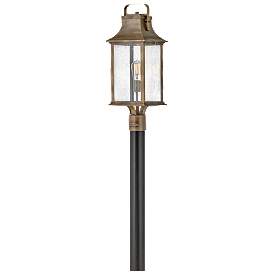 Image1 of Hinkley Grant 23 3/4"H Burnished Bronze Outdoor Post Light