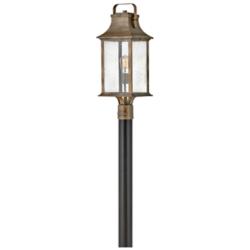 Hinkley Grant 23 3/4"H Burnished Bronze Outdoor Post Light