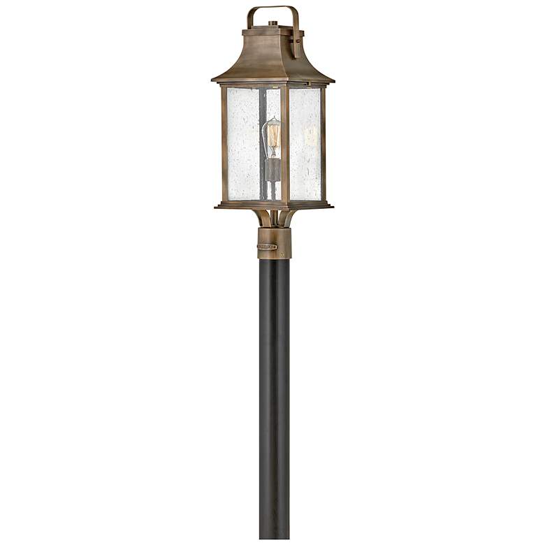 Image 2 Hinkley Grant 23 3/4"H Burnished Bronze Outdoor Post Light more views