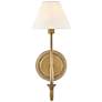 3_Hinkley Greta 15 3/4" High Heritage Brass Wall Sconce more views