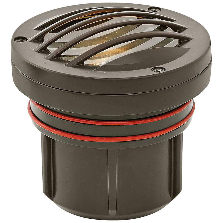 Image 1 Hinkley Grill Top Bronze 12W 2700K LED Outdoor Well Light