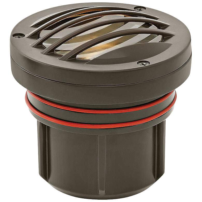 Image 1 Hinkley Grill Top Bronze 3 Watt 3000K LED Outdoor Well Light