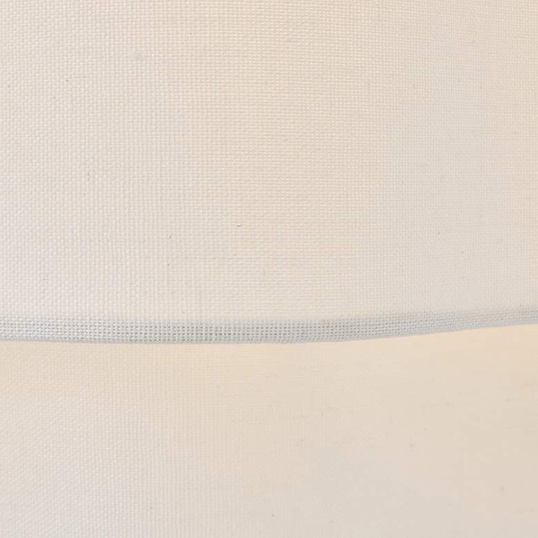 Image 4 Hinkley Gwen 16" Wide Black Pendant Light with Linen Shade more views