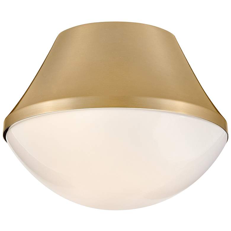Image 4 Hinkley Haddie 11" Wide Lacquered Brass Ceiling Light more views