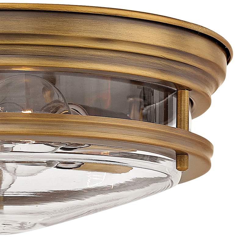 Image 3 Hinkley Hadley 12" Wide Brushed Bronze 2-Light Ceiling Light more views