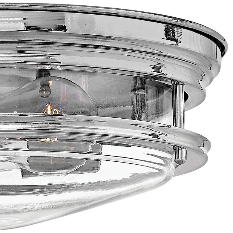 Image 3 Hinkley Hadley 12 inch Wide Chrome 2-Light Ceiling Light more views
