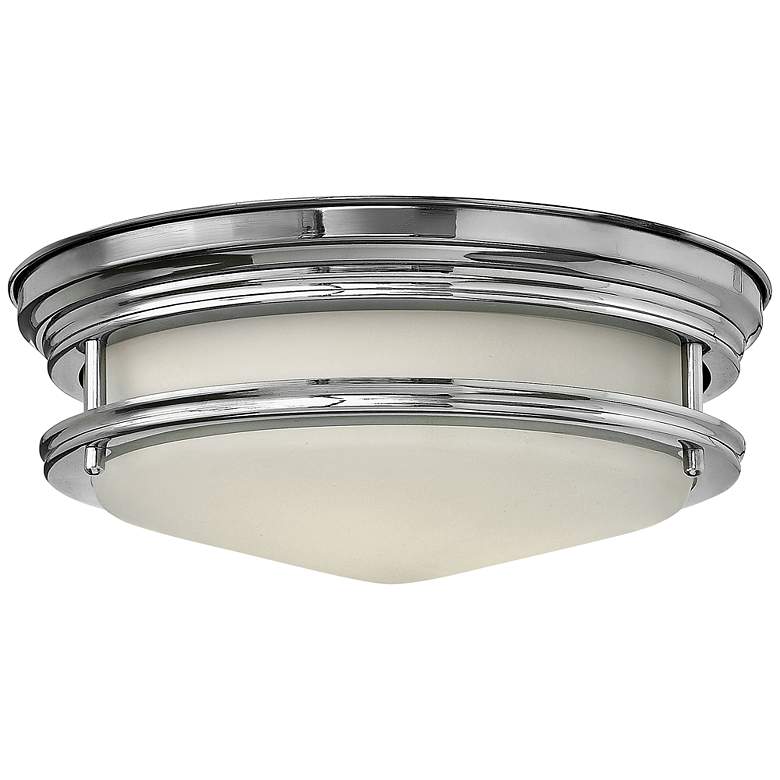 Image 1 Hinkley Hadley 12 inch Wide Chrome Ceiling Light