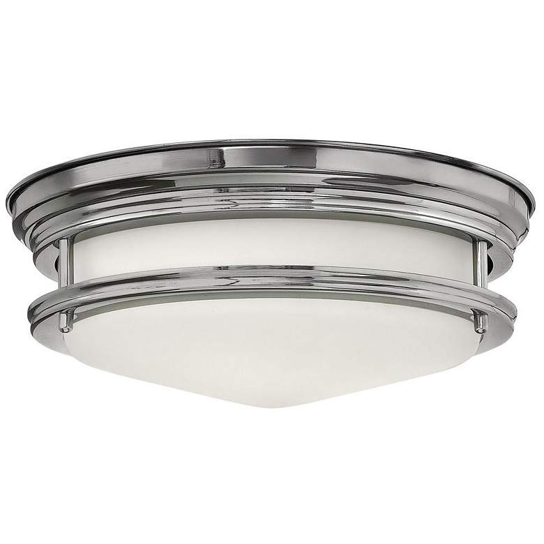 Image 1 Hinkley Hadley 12" Wide Chrome Ceiling Light