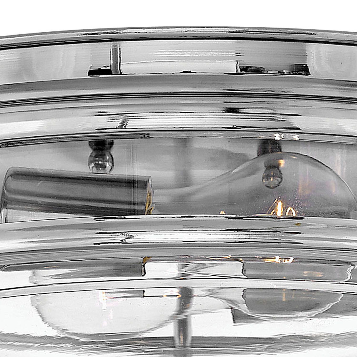 Thumbnail4 of Hinkley Hadley 12" Wide Modern Chrome 2-Light Ceiling Light more views