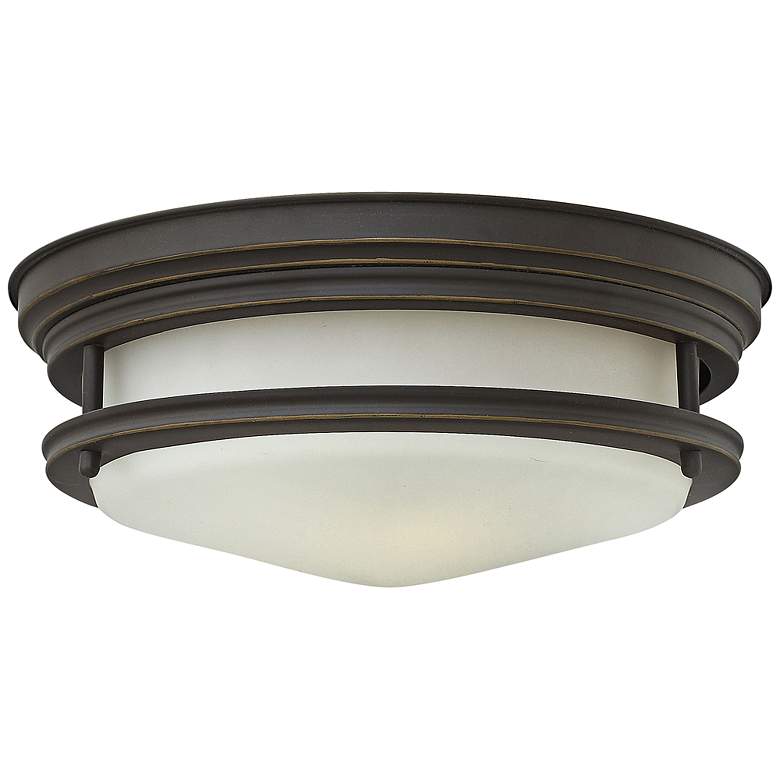 Image 2 Hinkley Hadley 12 inch Wide Oil-Rubbed bronze Ceiling Light