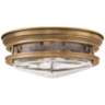 Hinkley Hadley 12" Wide Brushed Bronze 2-Light Ceiling Light